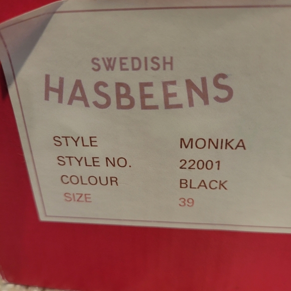 Swedish Hasbeens "MONIKA" sz39 - Picture 7 of 8